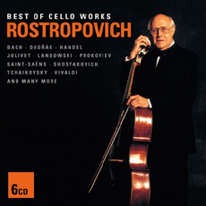 [중고] Mstislav Rostropovich / Best of Cello Works (6CD/5144287582)