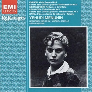 [중고] Yehudi Menuhin / Enescu, Szymanowski, Prokofiev, Ravel (수입/724356596221)