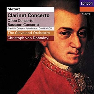 [중고] Christoph Von Dohnanyi / Mozart : Clarinet Concerto. etc. (dd4303)