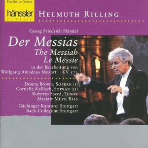 [중고] Helmuth Rilling / Handel, Mozart : Der Messias (2CD/hscd7035)