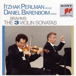 [중고] Itzhak Perlman, Daniel Barenboim / Brahms : The 3 Violin Sonatas (cck7113)