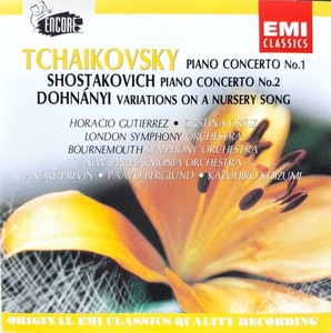 [중고] Andre Previn / Tchaidovsky Piano Concerto No.1 (eked0042)