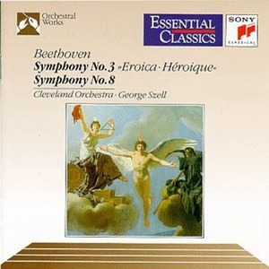 [중고] George Szell / Beethoven : Symphony No.3 &quot;Eroica&quot; &amp; No.8 (cck7901)