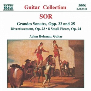 [중고] Adam Holzman / Fernando Sor : Grandes Sonates (수입/8553340)