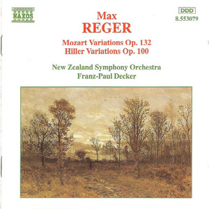 [중고] Franz-Paul Decker / Max Reger : Variations and Fugues, Opp.100 &amp; 132 (수입/8553079)
