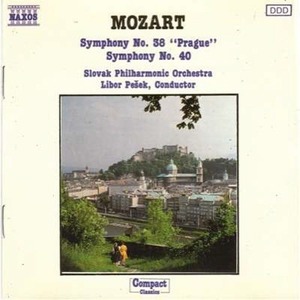 [중고] Libor Pesek / Mozart : Symphonies Nos.38 &amp; 40 (skcdl0037)