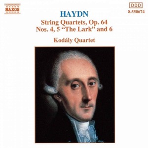[중고] Kodaly Quartet / Haydn : String Quartet No.51-53 Op.64-4~6 &#039;The Lark&#039; (수입/8550674)