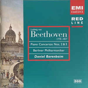 [중고] Daniel Barenboim / Beethoven : Piano Concertos Nos.2 &amp; 3 (수입/724356978621)