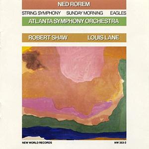 [중고] Rober Shaw, Louis Lane / Ned Rorem: Orchestral Works (수입/nw3532)
