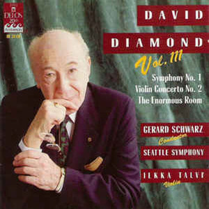 [중고] Gerard Schwarz / David Diamond : Symphony No.1 (수입/de3119)