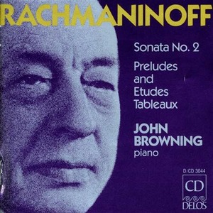 [중고] John Browning / Rachmaninoff : Sonata No.2 (수입/dcd3044)