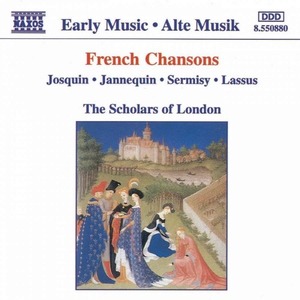 [중고] V.A. / French Chansons : The Scholars of London (수입/8550880)