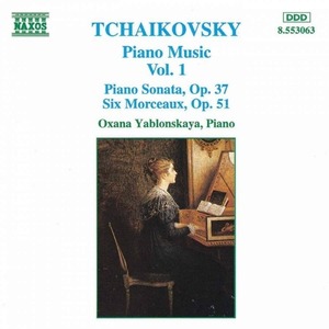 [중고] Oxana Yablonskaya / Tchaikovsky : Piano Music Vol.1 (수입/8553063)