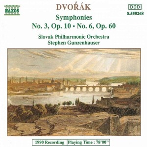 [중고] Stephen Gunzenhauser / Dvorak : Symphonies Nos.3 &amp; 6 (수입/8550268)