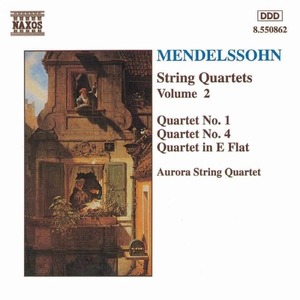 [중고] Aurora String Quartet / Mendelssohn : String Quartets Vol.2 (수입/8550862)