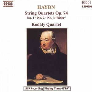 [중고] Kodaly Quartet / Haydn : String Quartets Nos.57-59 Opp.74 1-3 (수입/8550396)