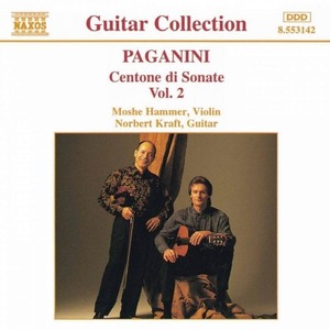 [중고] Moshe Hammer, Norbert Kraft / Paganini : Centone di Sonate Vol.2 (수입/8553142)