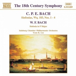 [중고] Yoon K. Lee / C.P.E. Bach, W.F. Bach : Sinfonias (수입/8553289)