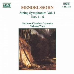 [중고] Nicholas Ward / Mendelssohn : String Symphonies, Vol. 1-6 (수입/8553161)