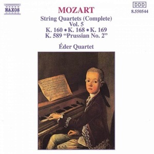 [중고] Eder Quartet / Mozart : String Quartets Vol.5 (수입/8550544)