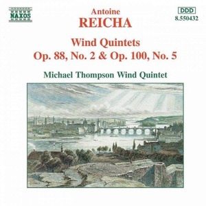 [중고] Michael Thompson Wind Quintet / Reicha : Wind Quintets, Op.88, No.2 &amp; Op.100, No.5 (수입/8550432)