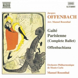 [중고] Mauel Rosenthal / Offenbach : Gaite Parisienne, Offenbachiana (수입/8554005)