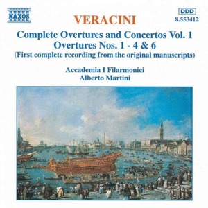 [중고] Alberto Martini / Veracini : Overtures And Concertos, Vol.1 (수입/8553412)