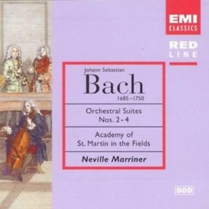 [중고] Neville Marriner : Bach : Orchstral Suites Nos.2-4 (수입/724356987920)