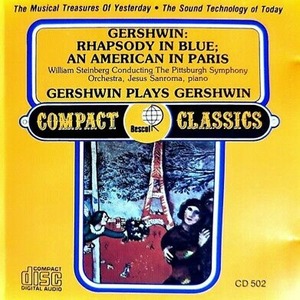 [중고] Jesus Sanroma / Gershwin : Rhapsody in Blue etc. (skcdl0073)