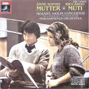 [중고] Anne-Sophie Mutter / Mozart : Violinkonzerte Nr.2 &amp; Nr.4 (일본수입/cdc7470112)
