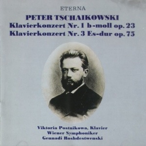 [중고] Viktoria Postnikowa, Gennadi Roshdestwenski / Tschaikowski : Klavierkonzerte Nr.1+3 (수입/329286)