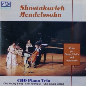 [중고] Cho Piano Trio / Shostakovich, Mendelssohn : Piano Trios (smcd02)