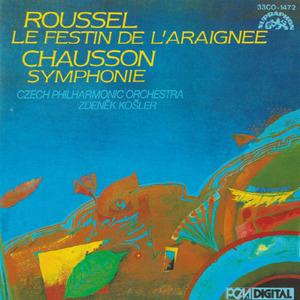[중고] Zdenek Kosler / Shausson : Symphony, Roussel : Le Festin de L&#039;Araignee (일본수입/33co1472)