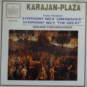 [중고] Herbert von Karajan / Schubert : Symphony No.8, No.9 (일본수입/krn006)