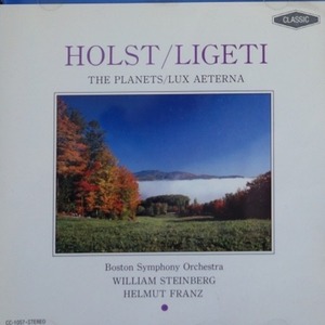 [중고] William Steinberg / Holst : The Planets, Ligeti : Lux Aeterna (일본수입/cc1057)