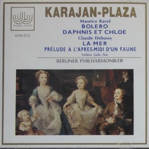[중고] Herbert von Karajan / Ravel : Bolero, Debussy : La Mer Etc. (일본수입/krn012)
