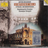 Staatskapelle Dresden, Giuseppe Sinopoli / Bruckner : Symphonie No.8 etc (2CD/미개봉/dg4163)