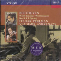 Itzhak Perlman, Vladimir Ashkenazy / Beethoven : Violin Sonatas 4&amp;5 (미개봉/dd2587)