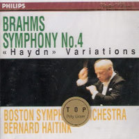 Bernard Haitink / Brahms : Symphony No4, Haydn : Variatons (미개봉/dp1585)