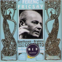 Ferenc Fricsay / Beethoven : Tripel Konzert, Brahms : Doppel Konzert (미개봉/dg1343)