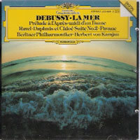 Herbert von Karajan / Debussy : La Mer, Ravel : Daphnis Et Chloe (미개봉/dg0172)