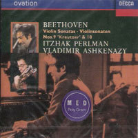 Itzhak Perlman, Vladimir Ashkenazy / Beethoven : Violin Sonatas 9.10 (미개봉/dd2589)