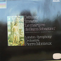 [중고] [LP] Pierre Monteux / Debussy : Images, Le martyre de Saint Sebastien (수입/6527185)