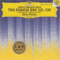 [중고] Simon Preston / Bach : Tro Sonatas BWV 525-530 (dg1575)