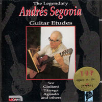 [중고] Andres Segovia / Guitar Etudes - The Segovia Collection, Vol.7 (수입/mcd42073)