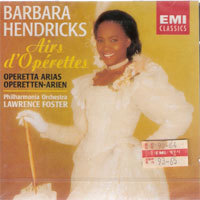 Barbara Hendricks / Airs d&#039;Operettes (수입/미개봉/077775462623)