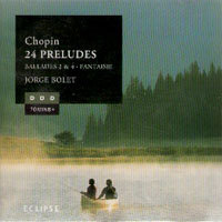 [중고] Jorge Bolet / Chopin : 24 preludes, etc. (수입/4489852)