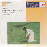 [중고] George Szell / Brahms : Symphonies Nos.2 &amp; 3 (수입/sbk47652)