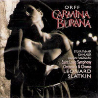 [중고] Leonard Slatkin / Orff : Carmina Burana (bonus CD 포함/bmgcd9d82)
