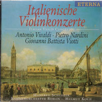 [중고] Manfred Scherzer / Vivaldi, Nardini, Viotti : Italian Violin Concertos (수입/0031952bc)
